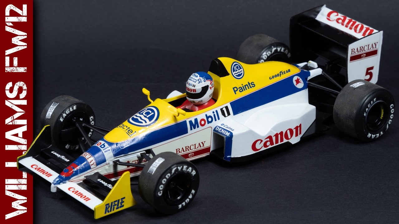 Williams Judd FW12 &mdash; сезон Формулы-1 1988 года (модель Gunze Sangyo в масштабе 1/24)