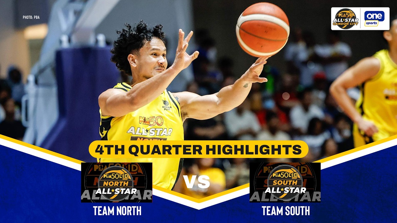 TEAM NORTH vs. TEAM SOUTH | 4TH QUARTER HIGHLIGHTS | 2026 PBA ALL-STAR GAME