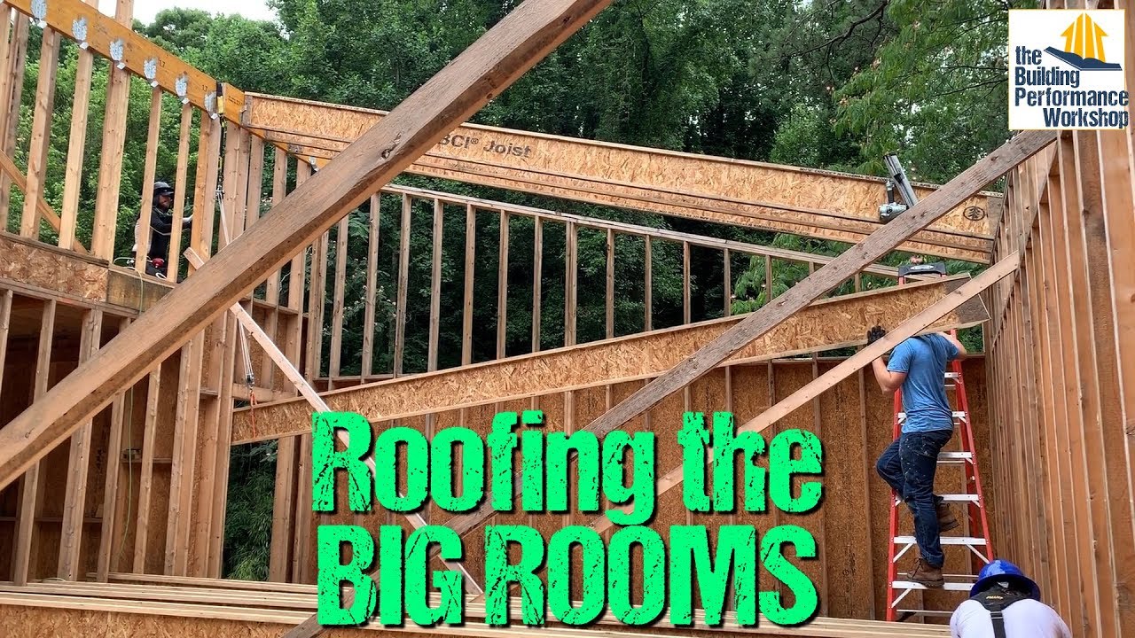 Framing a Big Roof with I-Joist Rafters