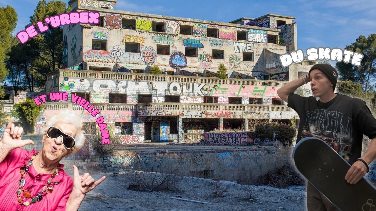 JE SKATE DANS UN LIEU ABANDONNE ( je me fait interpeller )