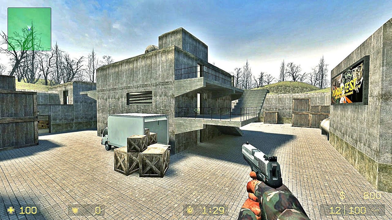 CSS &middot; Zombie Survival Mod 2019: zm_Unpanic_v2 &middot; PlagueFest Server