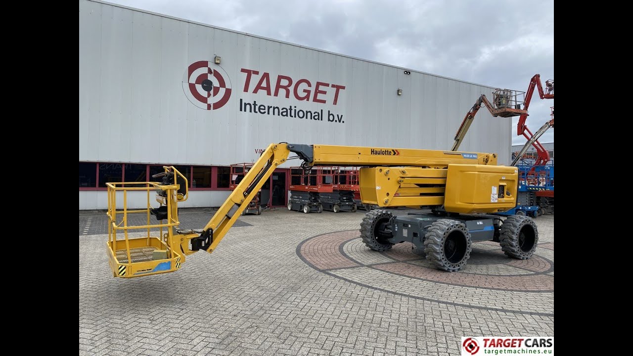 783314 HAULOTTE HA20 LE PRO HYBRID 4x4x4 ARTICULATED BOOM WORK LIFT W/JIB 2076CM 2019 849HRS