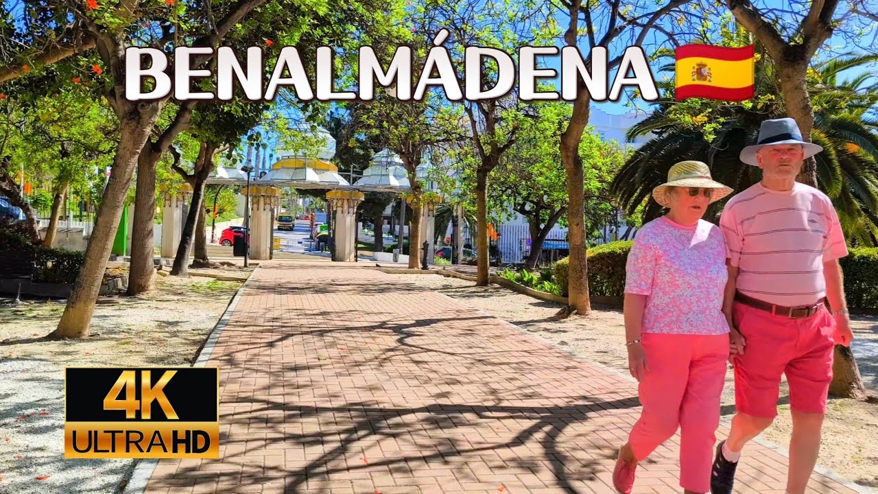 🔥 Visita Parque de la Paloma, Benalmádena, Málaga, España 🇪🇸 COSTA DEL SOL 🌞 4K