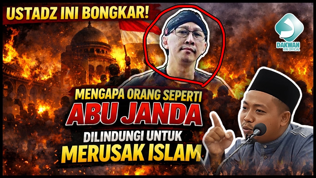 Ustadz Ini Bongkar! Megapa Orang Seperti Abu Janda Dilindungi Untuk Merusak Islam | Ust M. Ridwan