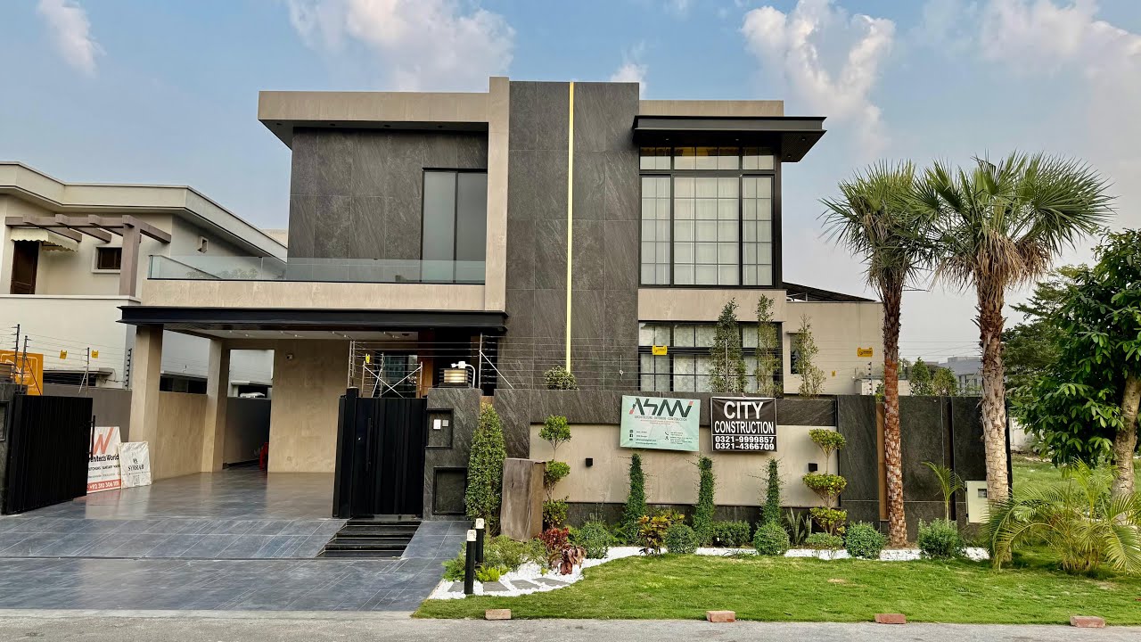 INSIDE a 1 Kanal ULTRA MODERN Luxury House in DHA Phase 6 Lahore | Fully Furnished | Home Tour 2025