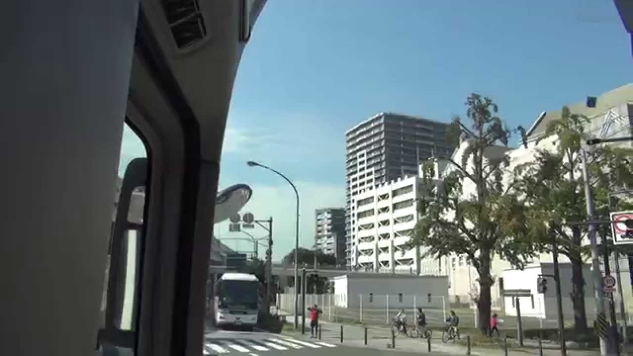 空港リムジンバス 羽田空港→首都高→横浜みなとみらい方面（赤レンガ倉庫等） 京浜急行バス 【HD前面展望】