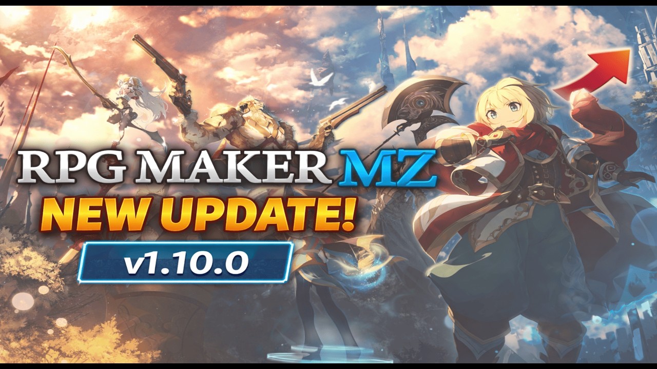 RPG Maker MZ v1.10.0 Update – New Features, Mapping Tools & Templates Explained