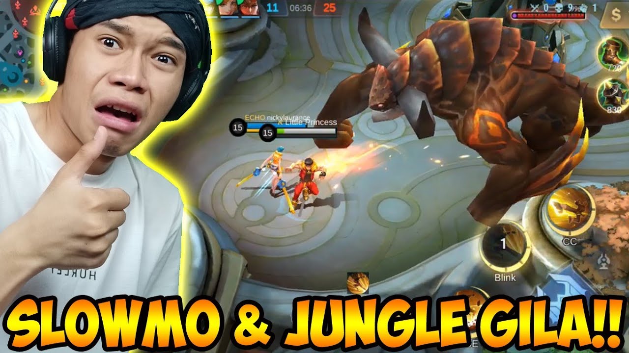 Room Creation Camp Paling Nyiksa !!! Slowmo 100% & Jungle Gilaa !!! Mobile Legends