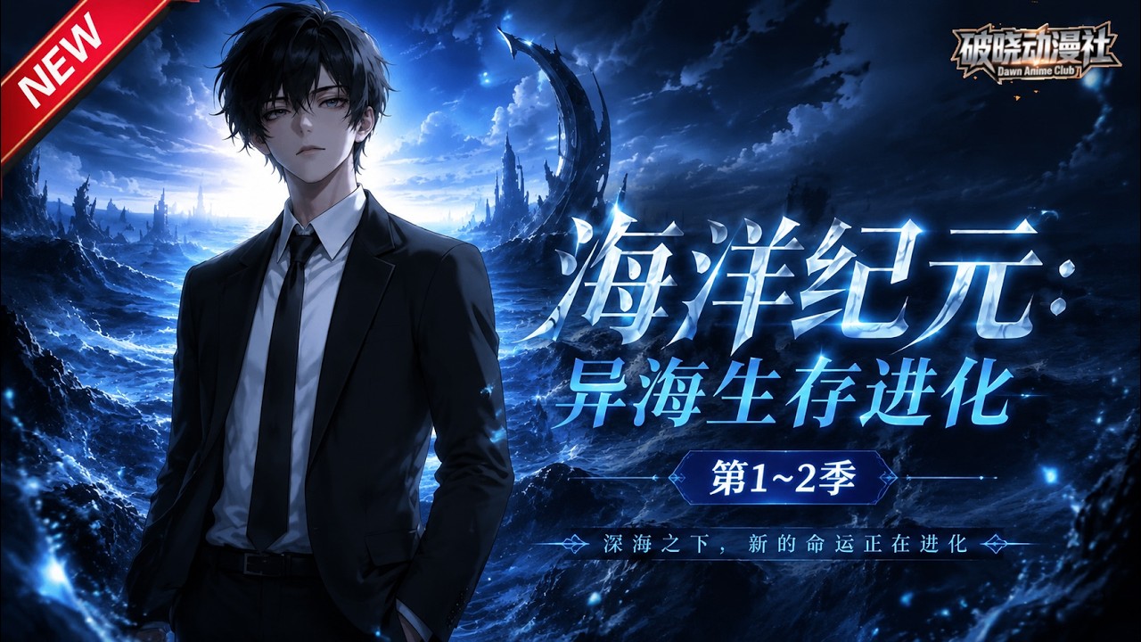 MULTISUB📢新番上线《海洋纪元：异海生存进化》第1~2季丨全球海上求生手握分解进化神技，孤身开荒组建小队，步步为营振兴龙国国运！#最新漫剧 #破晓动漫社