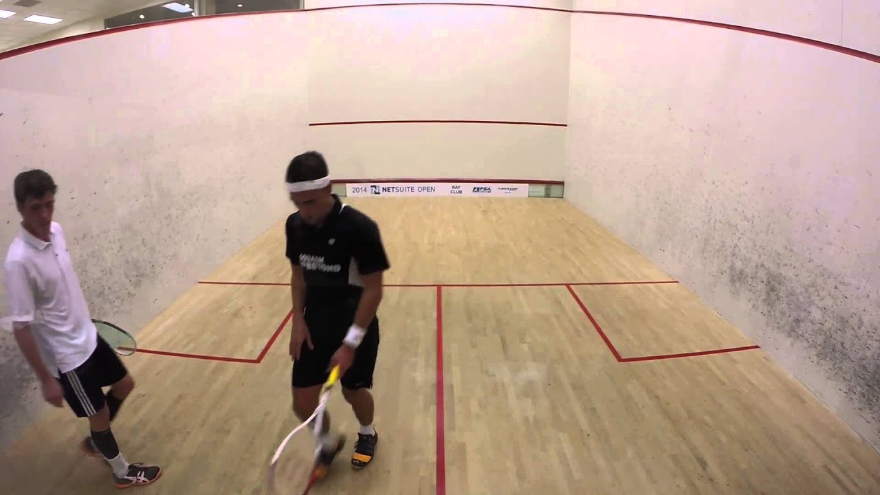 Squash: Peter Barker Vs Julian IllingWorth G3