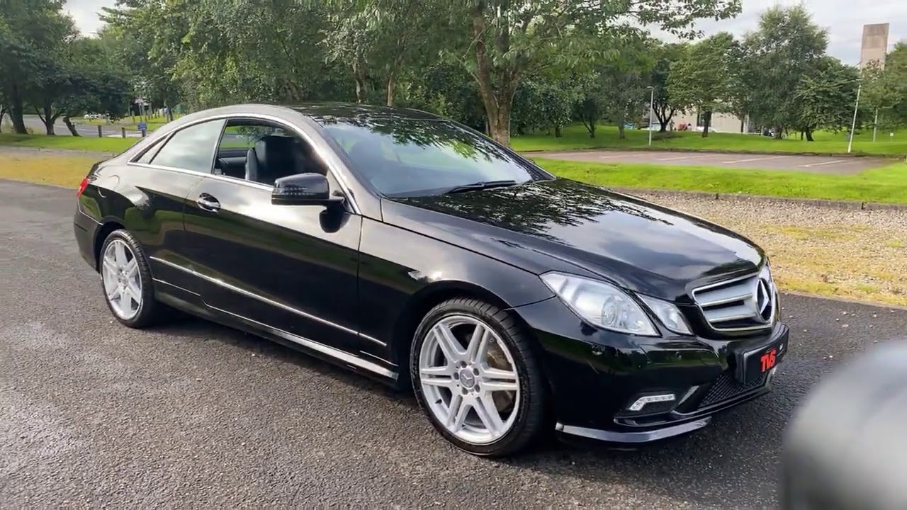 2011 Mercedes E220 AMG Sport Coupe on sale at TVS Car Sales