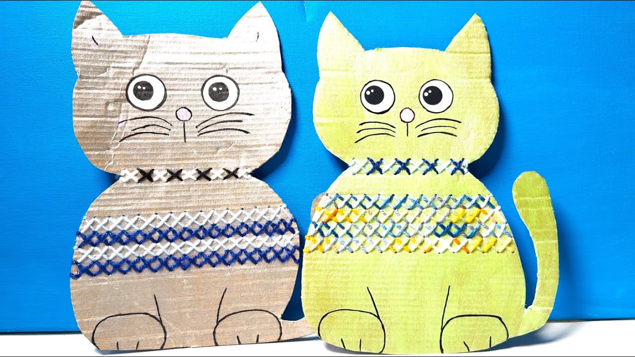 Leren borduren voor kinderen – Leuke DIY met sjabloon!