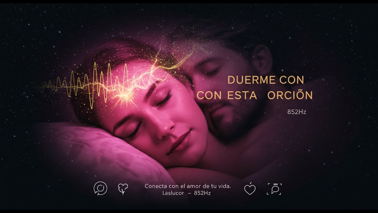 💫 Duerme Escuchando Esta Oración: Conecta con el Amor de Tu Vida | 852Hz | 1:11:11