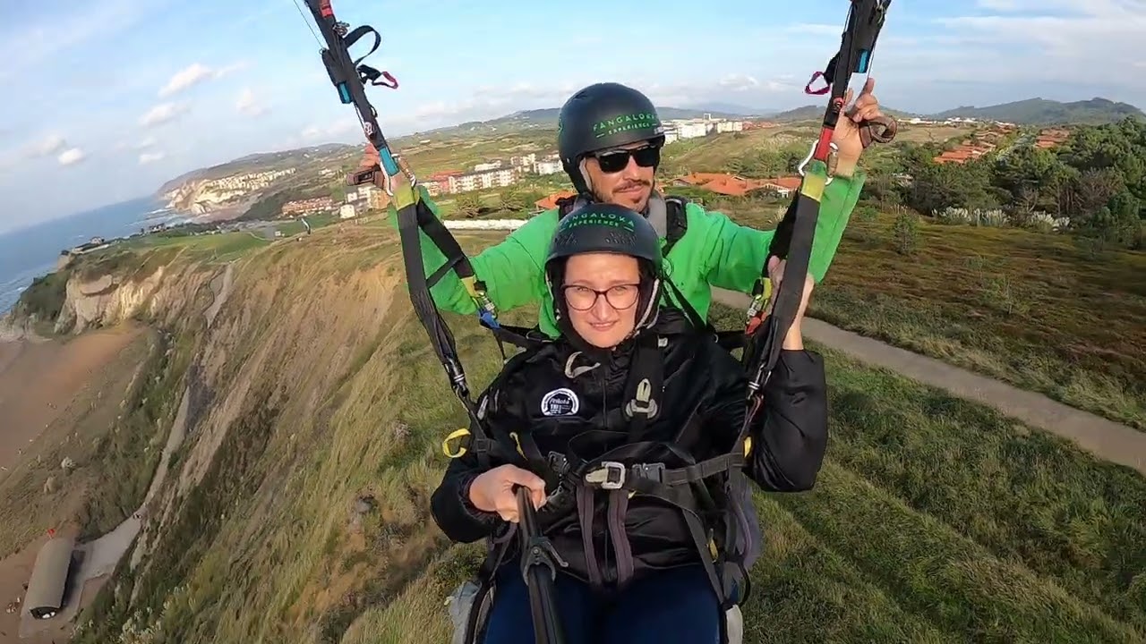 parapente en sopelana