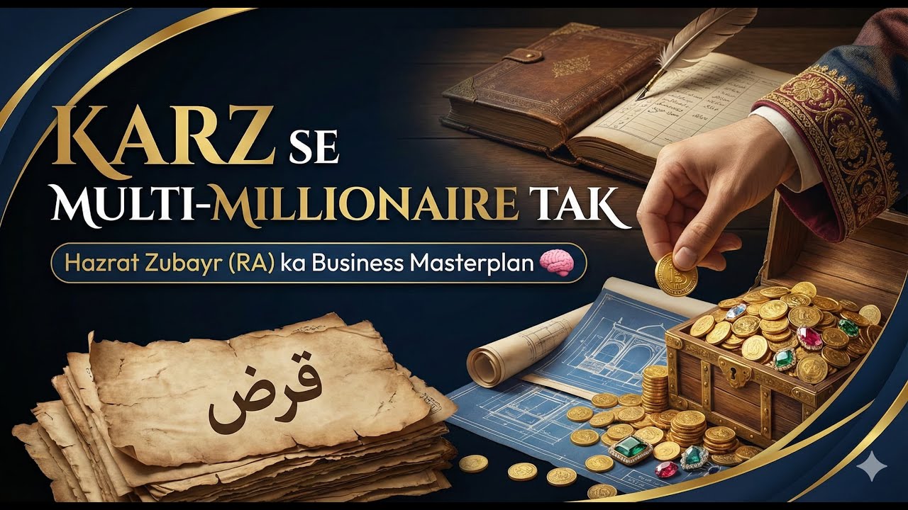 Multi-Millionaire  Sahabi Hazrat Zubayr (RA) ka Business Masterplan 🧠| #islamichistory #urdu