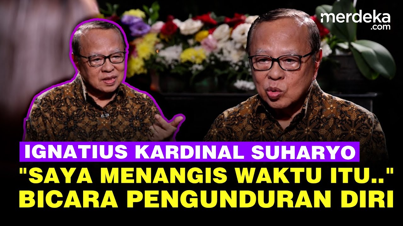 Ignatius Kardinal Suharyo Blak-blakan Perjalanan Iman, Intoleransi Hingga Pengunduran Diri