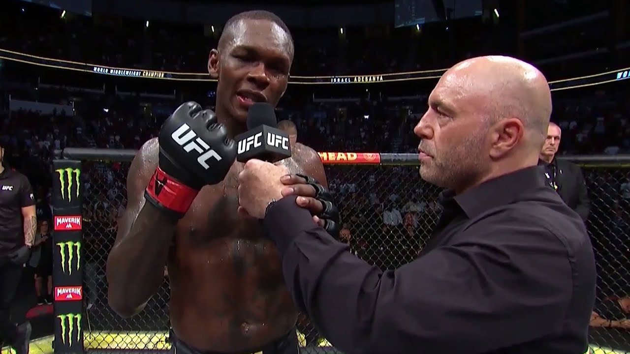UFC 263: Israel Adesanya Octagon Interview