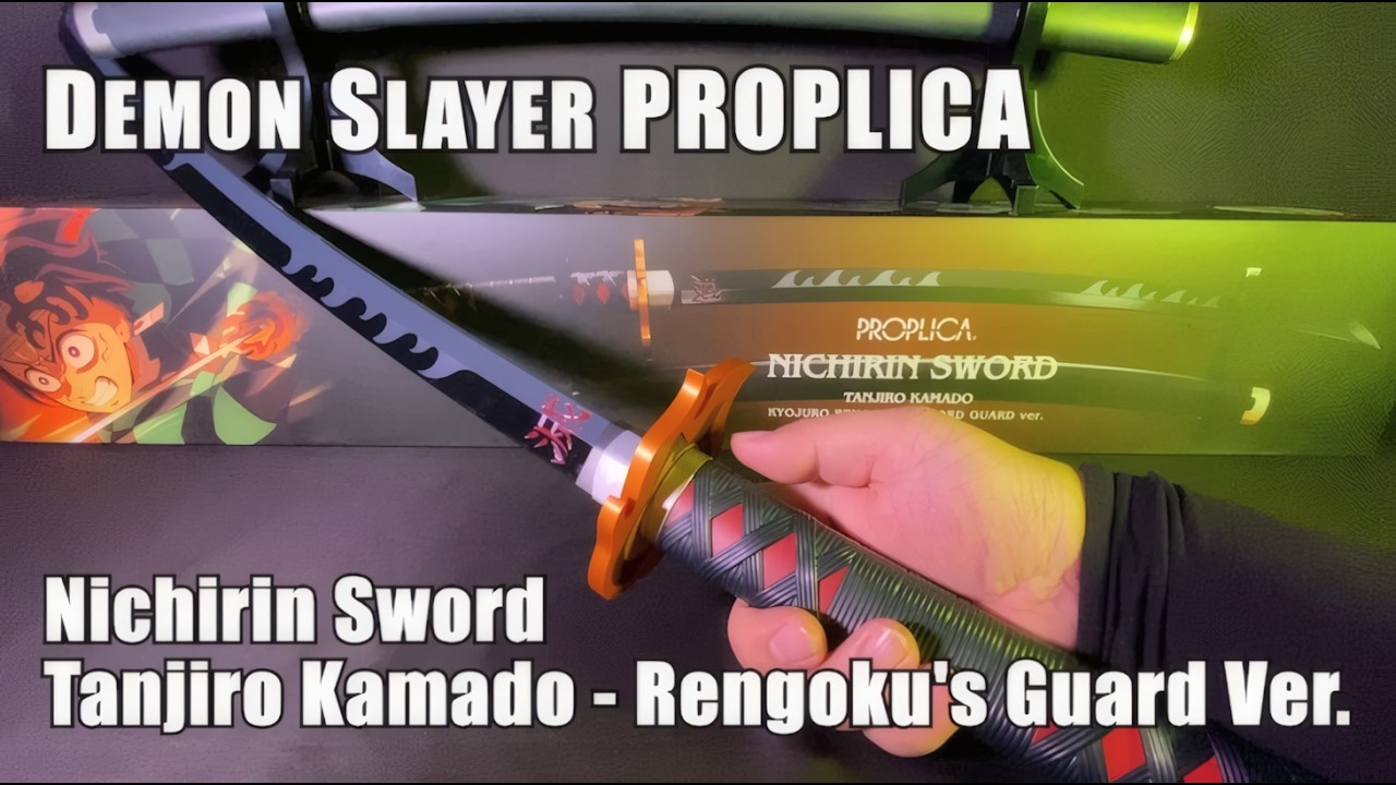 Demon Slayer PROPLICA - Nichirin Sword Tanjiro Kamado - Rengoku's Guard Ver