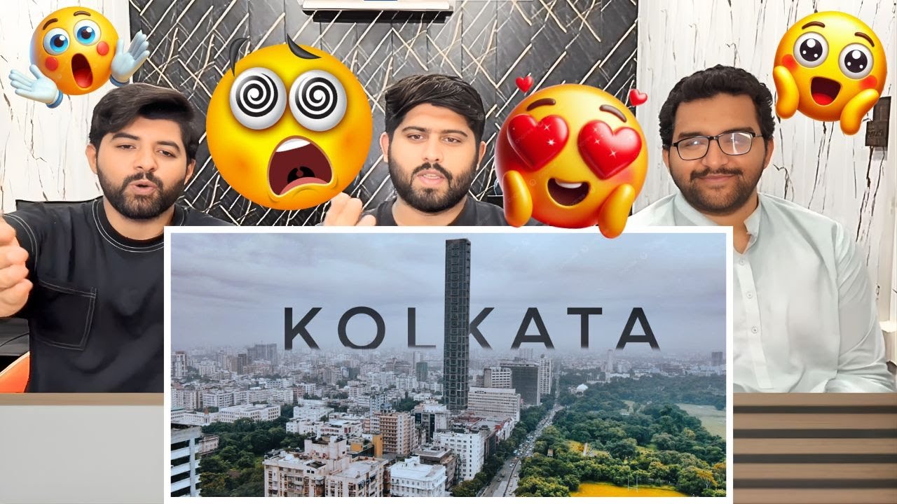 Pakistani Reaction On Kolkata City 🇮🇳 | 4K HDR Ultra HD Drone View | Reaction 🔥