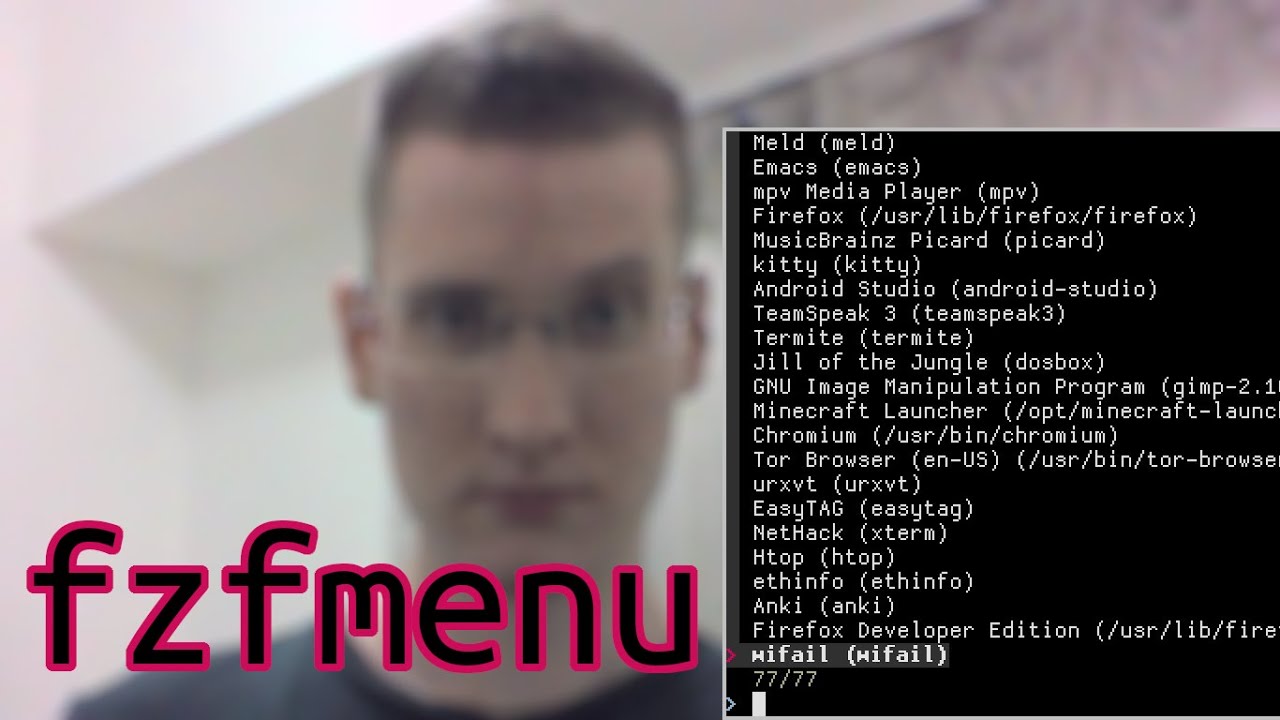 Using fzf as a dmenu/Rofi Replacement
