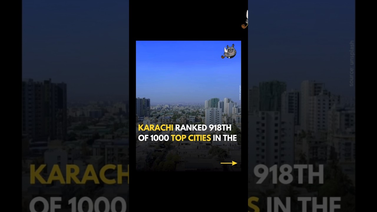 Is Karachi the safest city? #Karachi #Safe #WorldNoQ