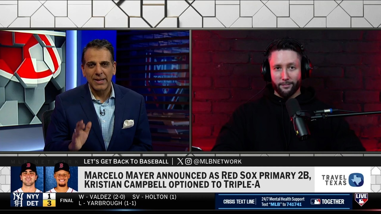 Джарред Каррабис в эфире MLB Network обсуждает решения по составу команд, касающиеся Марсело Майе...