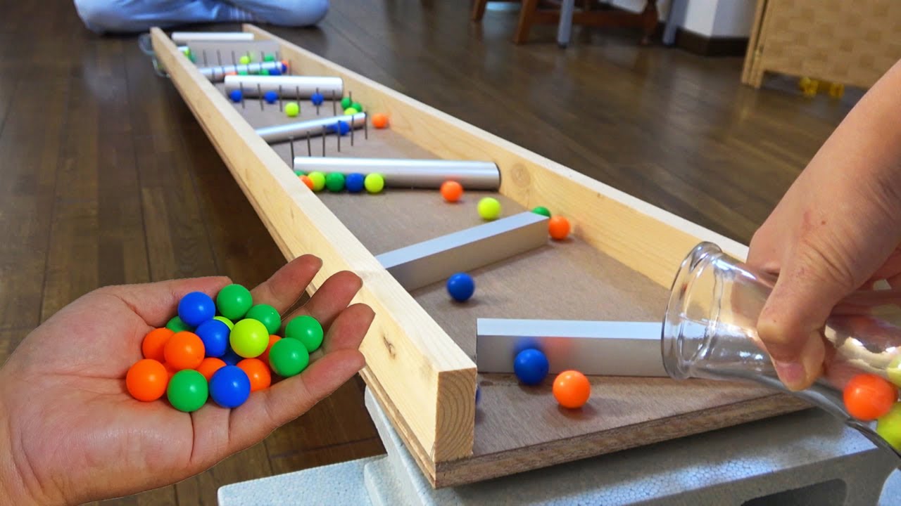 Marble Run Race ASMR ☆ Marble Run Rolling Ball & DIY Wooden Aluminum Course