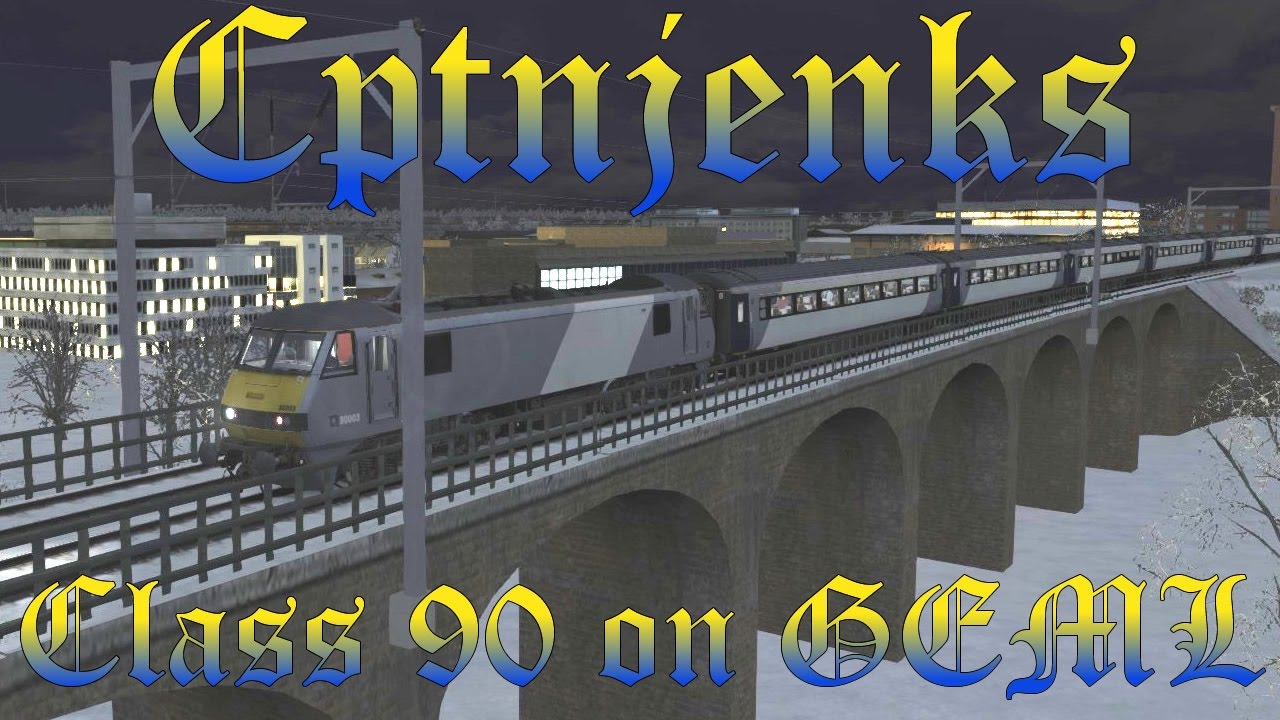 Class 90 on GEML - Train Simulator