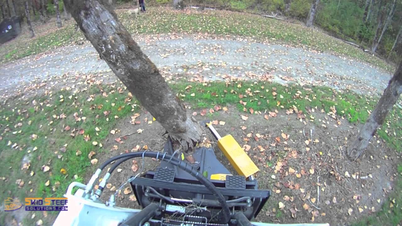 Timberline TB-03 Tree Shear Attachment for Skid Steer Loader - Demo