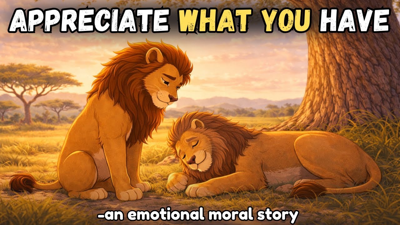 Value What You Have Before it’s too Late | An Emotional Lion Story on Happiness 