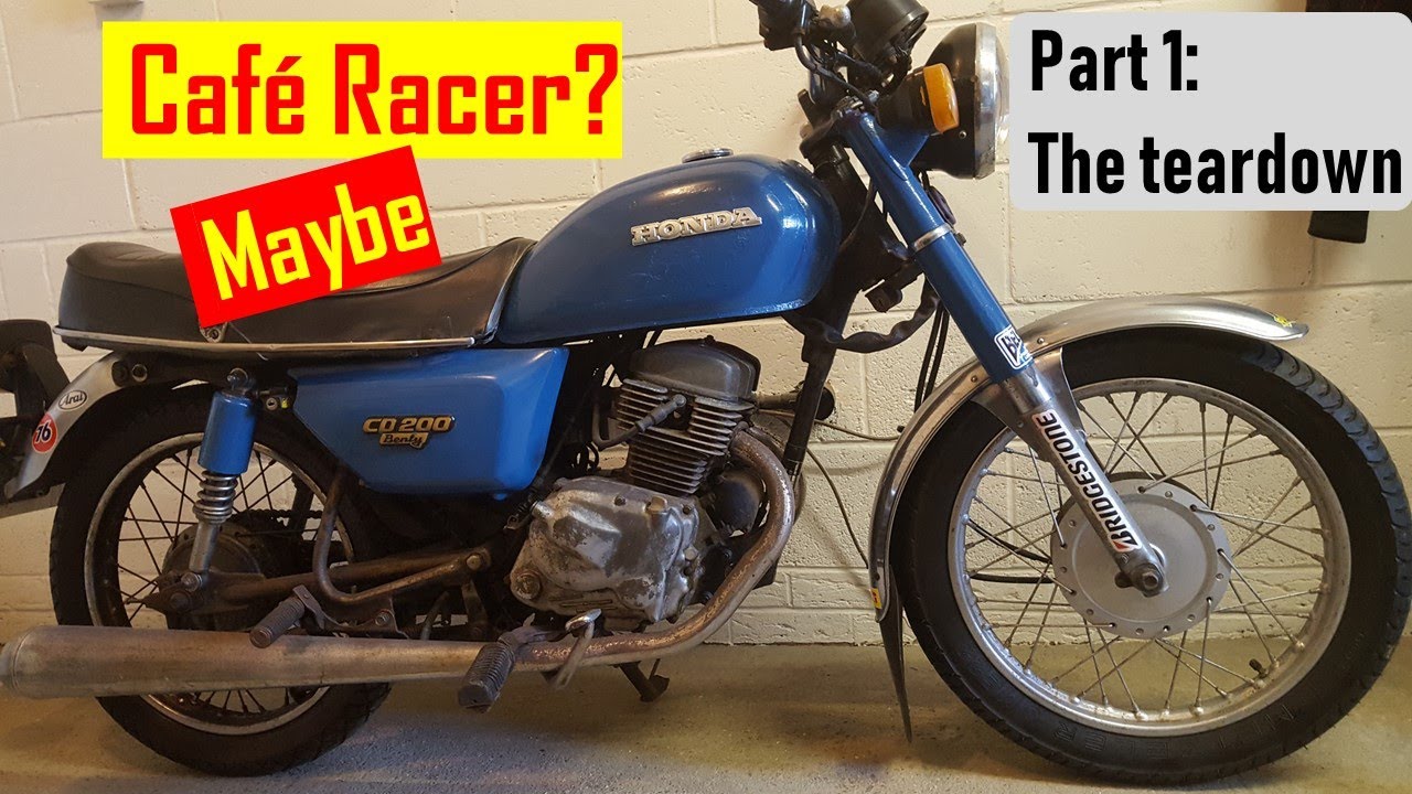 Cafe racer project - Honda CD125
