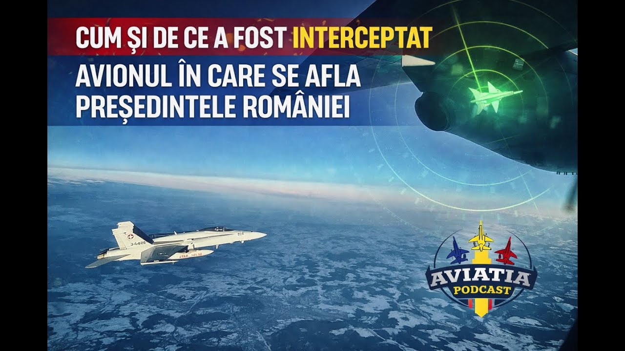 Cum și de ce a fost interceptat avionul președintelui României?