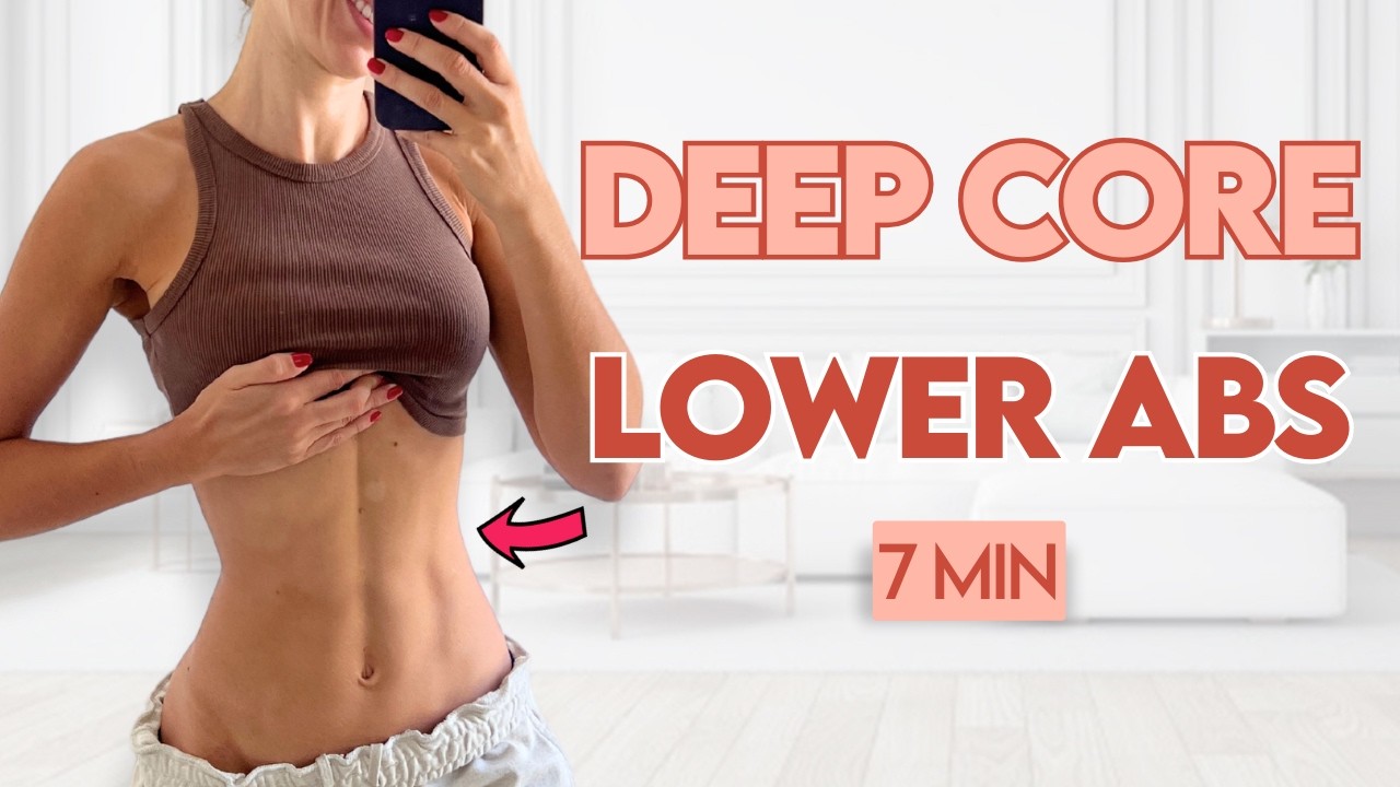 Подтянутый пресс по пилатесу за 14 дней (Deep Core Focus) | 7&nbsp;минутная тренировка