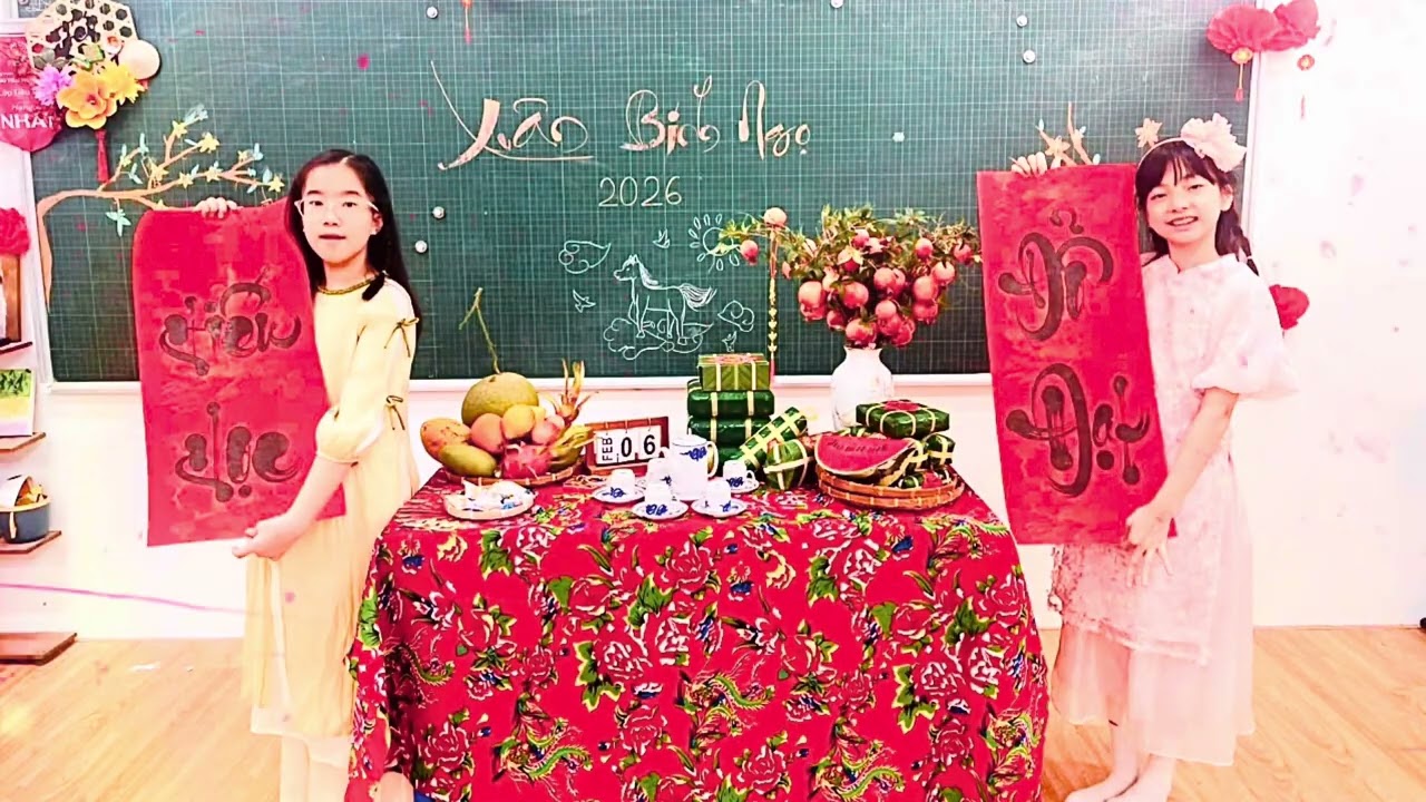 Happy Têt 2026 (Lớp 5A1)
