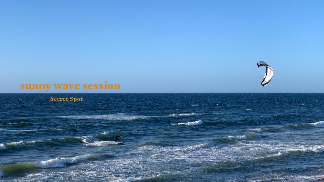 Sunny Wave Session an der Ostsee 🌊 | Kitelog 2