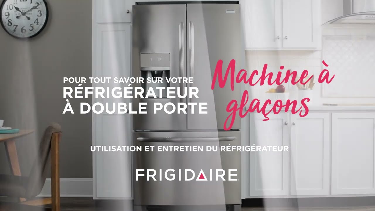 Comment r&eacute;parer le fabricant de glace de votre r&eacute;frig&eacute;rateur &agrave; double porte qui ne fonctionne pas