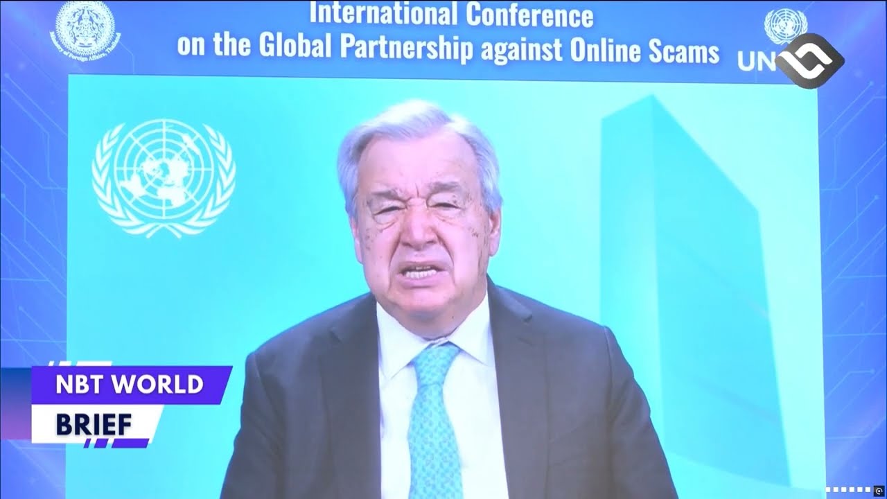 THAILAND AND UNODC HOST IC-GPOS, A GLOBAL CONFERENCE TO TACKLE ONLINE SCAMS