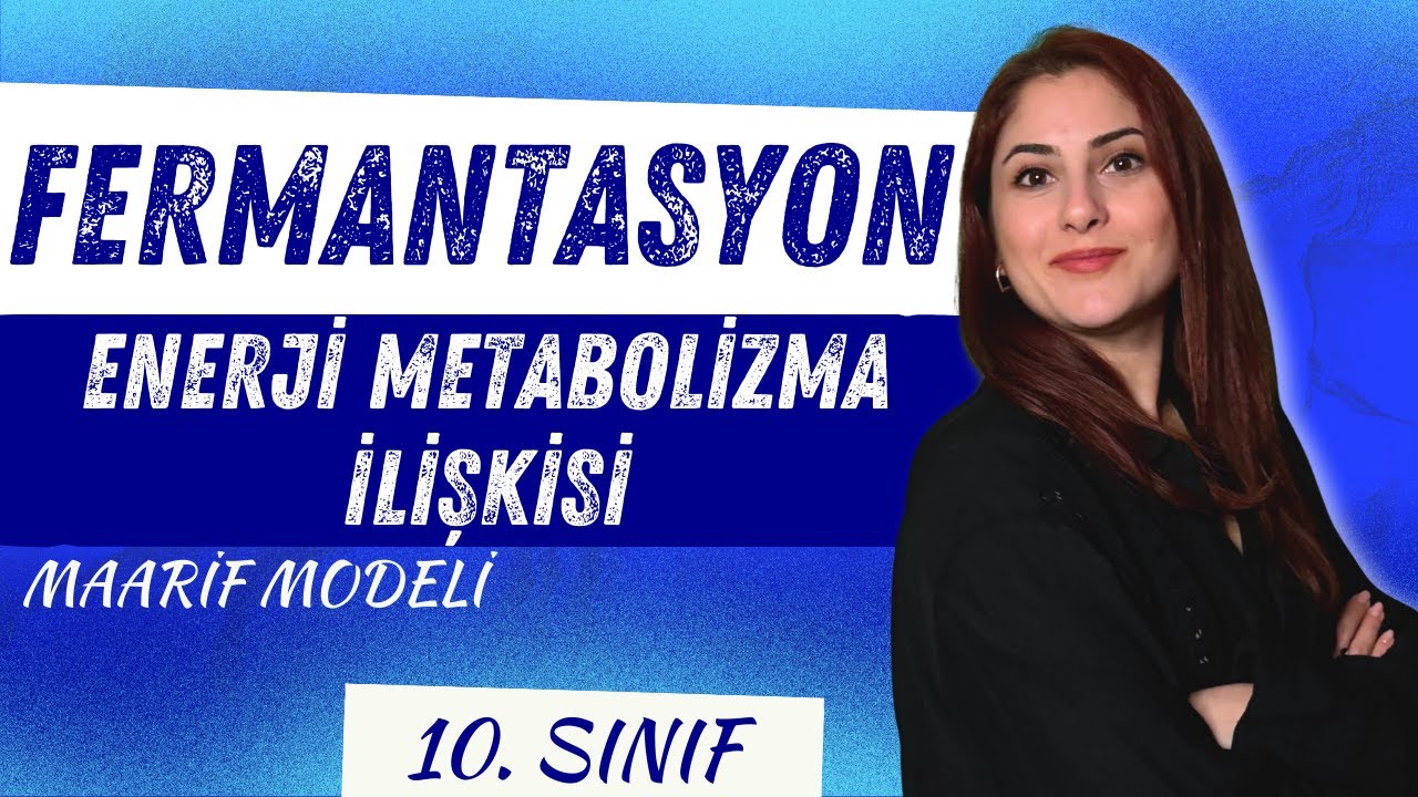 9) FERMANTASYON | ENERJİ METABOLİZMA İLİŞKİSİ | 10. SINIF BİYOLOJİ | MAARİF MODELİ
