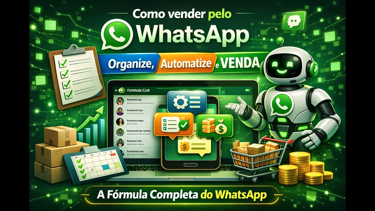CURSO GRATUITO: Sua MÁQUINA de VENDAS no WhatsApp