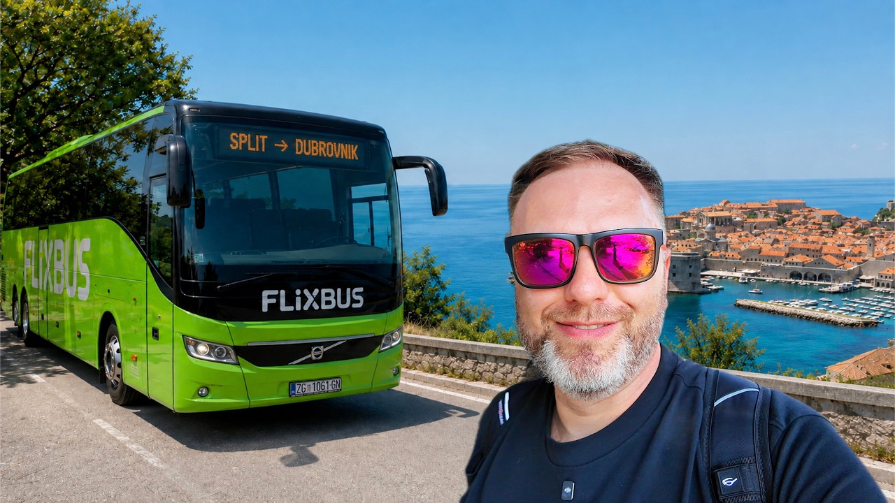 FlixBusem przez CHORWACJĘ 🇭🇷 Split &rarr; Dubrownik