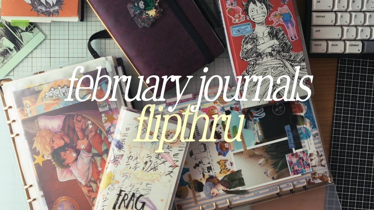 how i used my journals in february ⭐︎ a techo kaigi