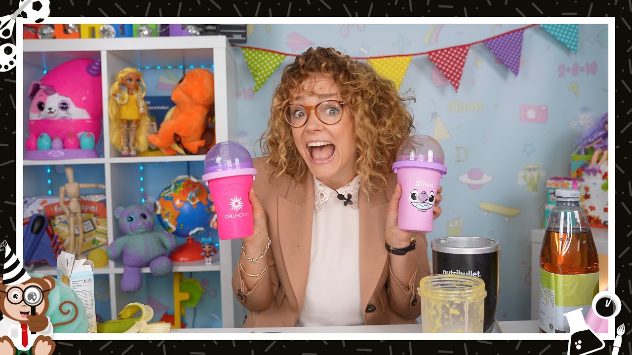 🤩 Wow! Zelf Slushies Maken is Zo Leuk 🍧❄️ - Op Advies van de Juf