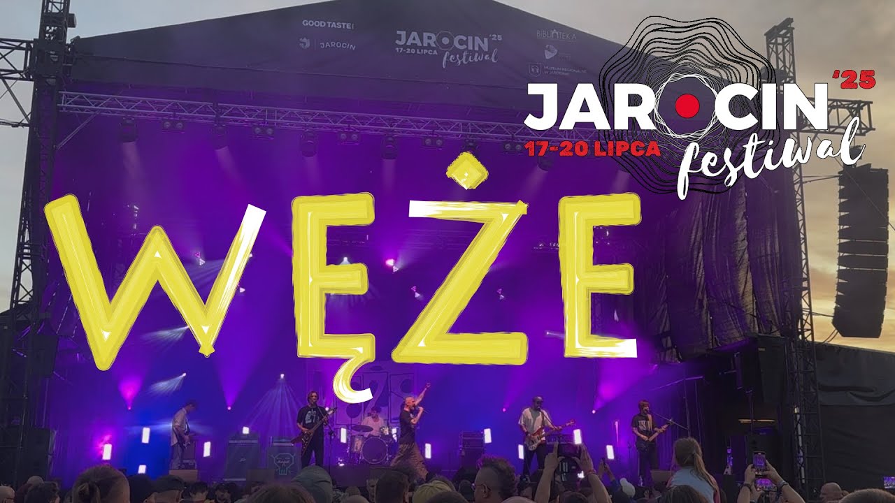 Węże - Poland’s hypnotic noise-punk revelation, Jarocin Festiwal 2025 #musicfrompoland