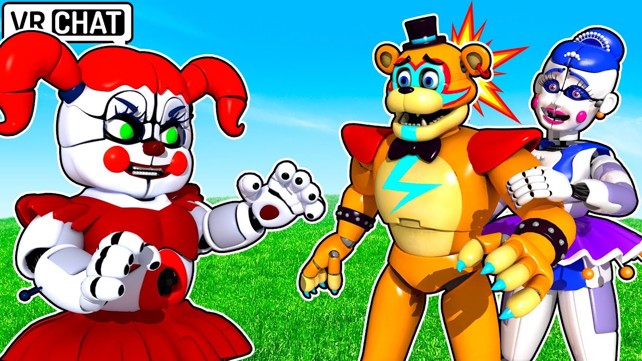 Circus Baby CONFRONTS Ballora in VRCHAT