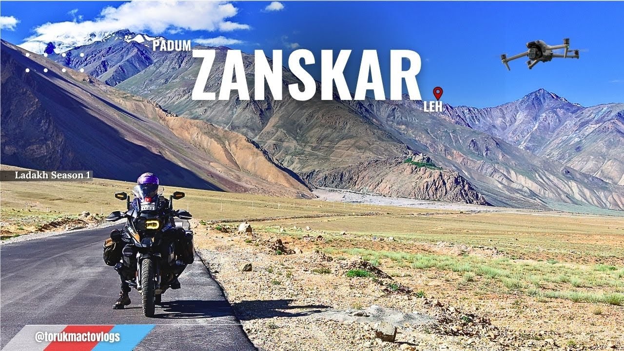 Zanskar to Leh on BMW GS: India’s Toughest Solo Adventure Ride | Ladakh Ep 4