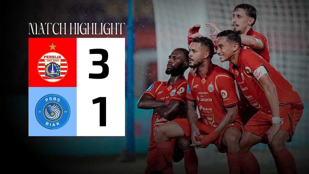 HATTRICK EMAXWELL! | Persija 3-1 PSBS Biak [Highlight BRI Super League 2025/2026]