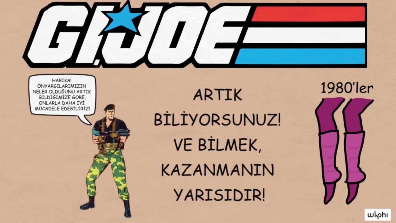 Bilişsel Önyargılar: GI Joe Yanılgısı (Wi-Phi (Kablosuz Felsefe)