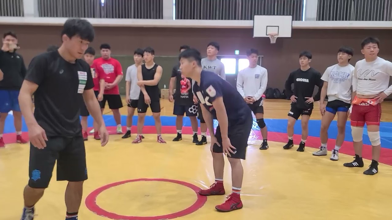 레슬링 인사이드 택클 (기술은 모방부터)