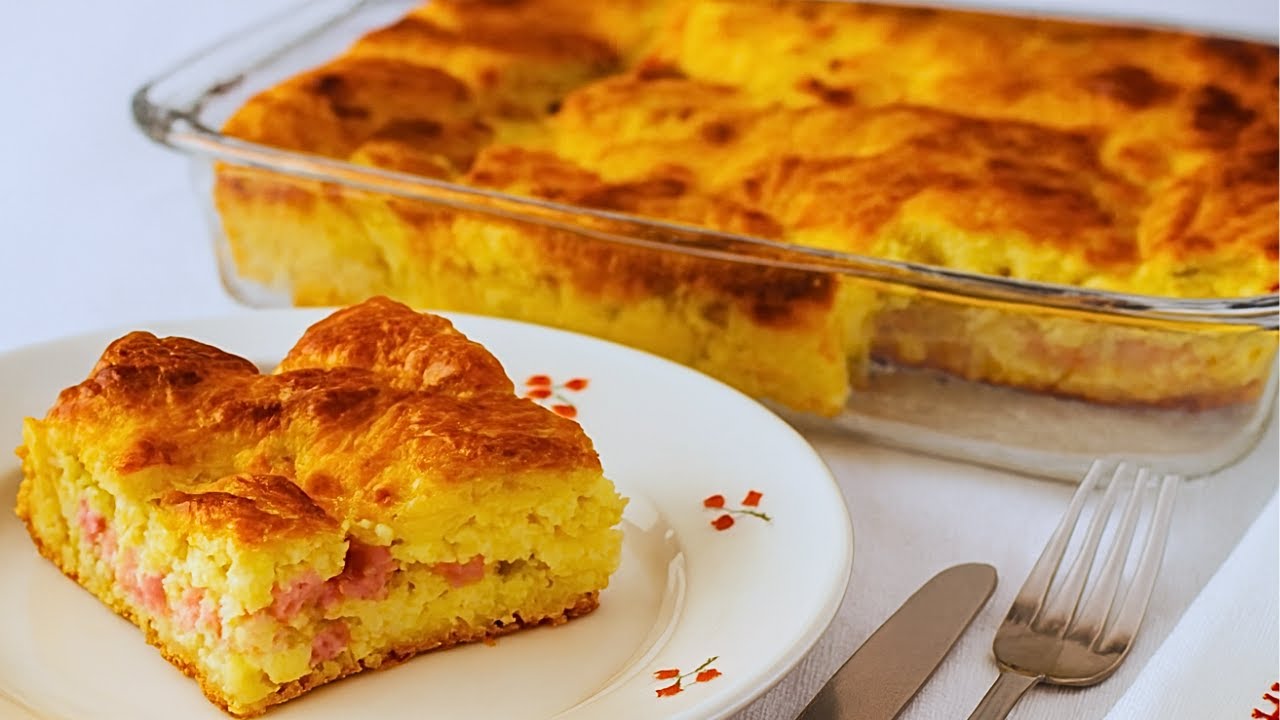 TORTA PORTUGUESA DE LIQUIDIFICADOR:: RÁPIDA, FÁCIL E MUITO RECHEADA.