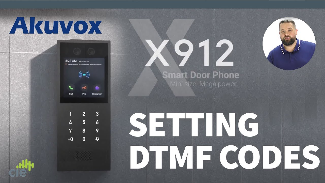 Akuvox X912 - How to set DTMF Codes